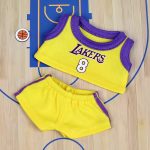Labubu Lakers #8 Basketball Jersey Set