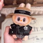 Labubu Luxury Cute Black Outfit Set