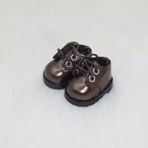 Labubu Shoes – Handmade Lace-Up Leather Doll Shoes for 17CM/6.7IN Labubu