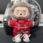Labubu Red F1 Racing Suit Outfit Set