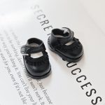 Lace-Trimmed Dress Shoes for Labubu