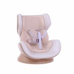 Luxury Pink Labubu Car Seat with Safety Strap for Car Vent or Desktop