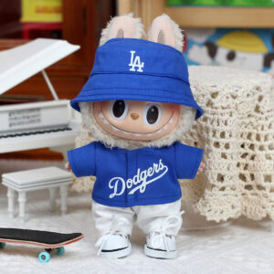 Baseball-Inspired Outfit Set for Labubu