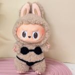 Black Bikini Set for Labubu