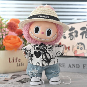 Chanel-Inspired Casual Outfit for Labubu
