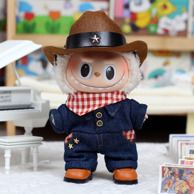 Labubu Cowboy Outfit – Western Style, Rugged Charm!