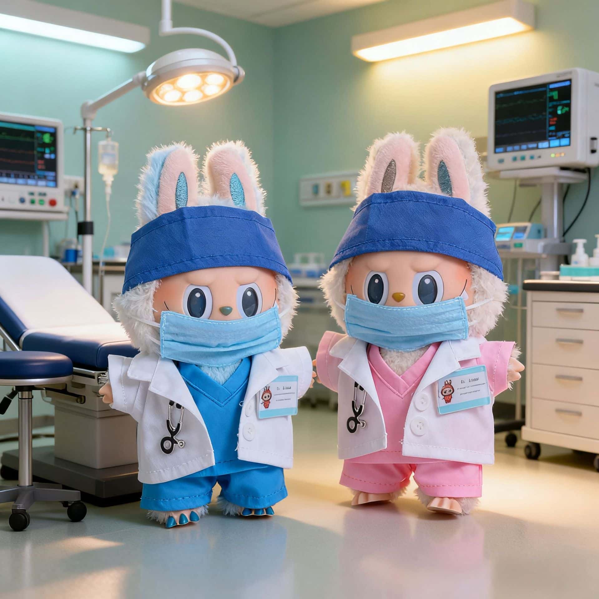 Labubu Doctor Outfit Set 2 Labubu Doctor Outfit Set - Image 2