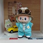 G-Dragon Inspired Luxury Blue Suit Set for Labubu