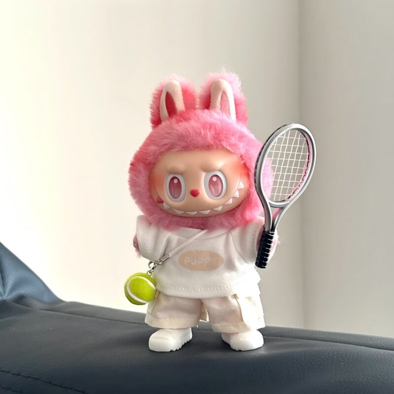 Mini Tennis Racket Set for Labubu - Image 3