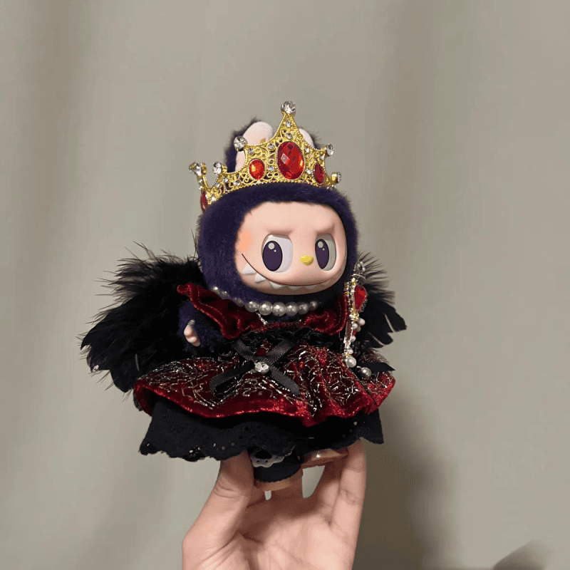 Red Queen Royal Outfit Set for Labubu - Image 2
