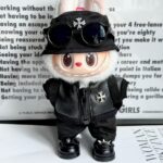 All-Black Streetwear Set for Labubu