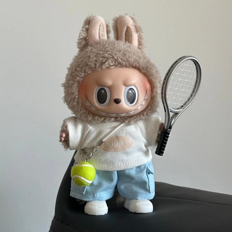 Cute Tennis Outfit Set for Labubu - Image 2