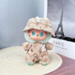 Designer Style Denim Outfit Set for Labubu