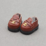 Designer-Style Leather Shoes for Labubu