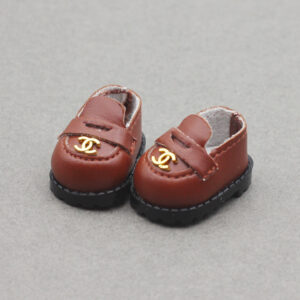 Designer-Style Leather Shoes for Labubu