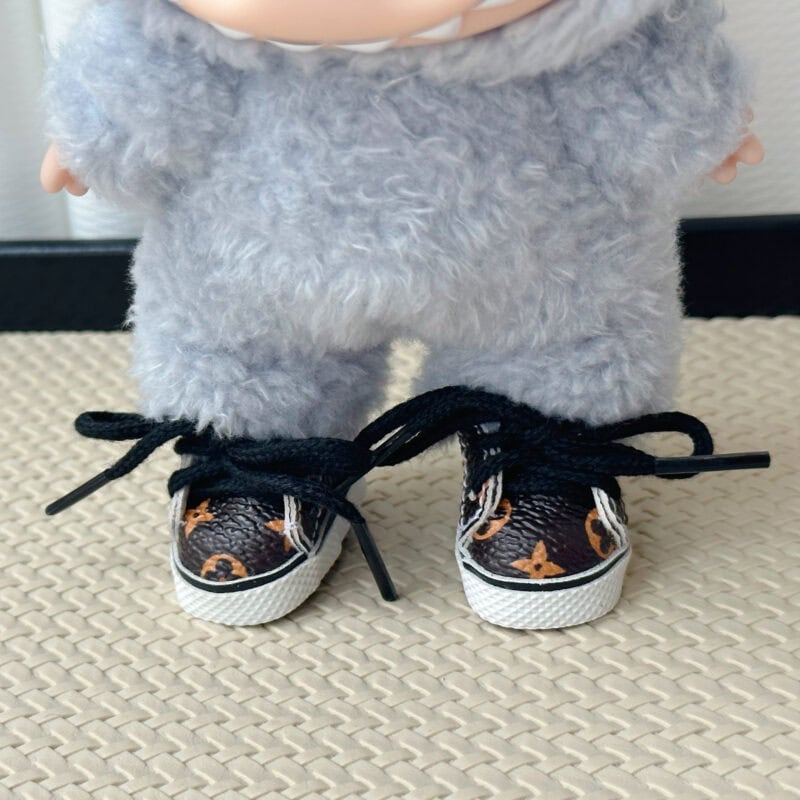 Designer-Style Sneakers for Labubu - Image 3