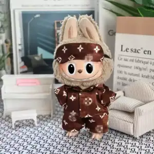 Designer-Style Pajama Set for Labubu