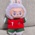 Portugal #7 Soccer Jersey Set for Labubu