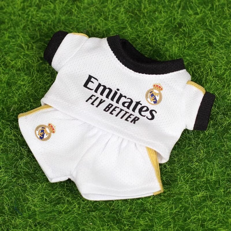 Real Madrid-Inspired Jersey Set for Labubu - Image 3
