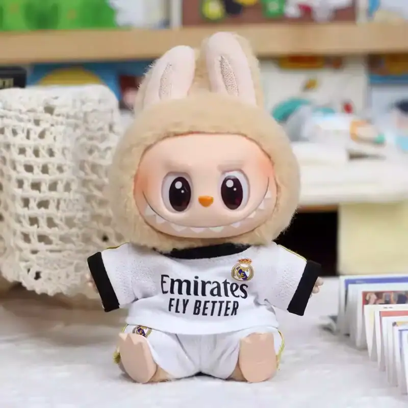 Real Madrid-Inspired Jersey Set for Labubu - Image 2