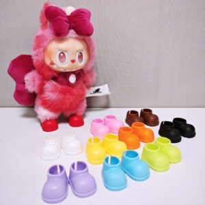 Solid Color Shoes for Labubu