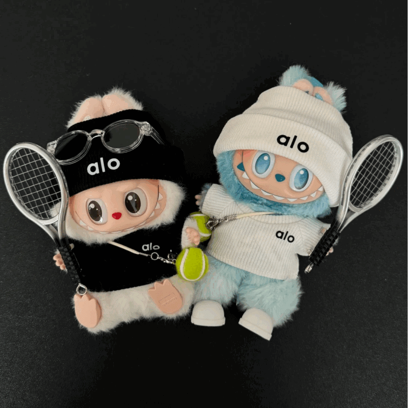 ALO-Inspired Tennis Outfit Set for Labubu