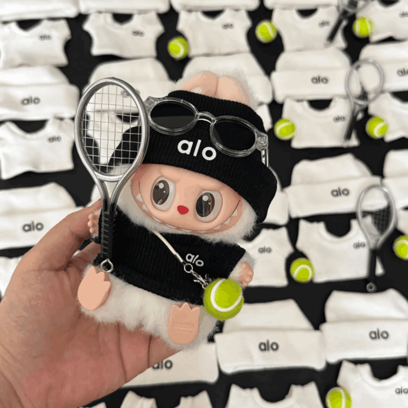 ALO-Inspired Tennis Outfit Set for Labubu - Image 2