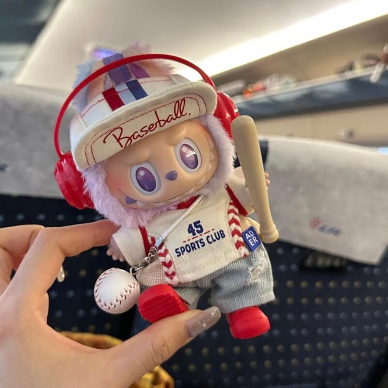 Baseball Star Outfit for Labubu - Image 2