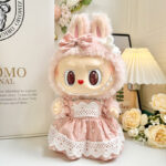 Cute Bear Paw Dress Set for 38-40cm Labubu Dolls