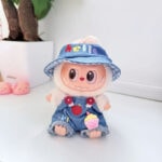 Labubu Blue Cute Denim Outfit