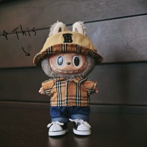 Labubu Designer Casual Plaid Set