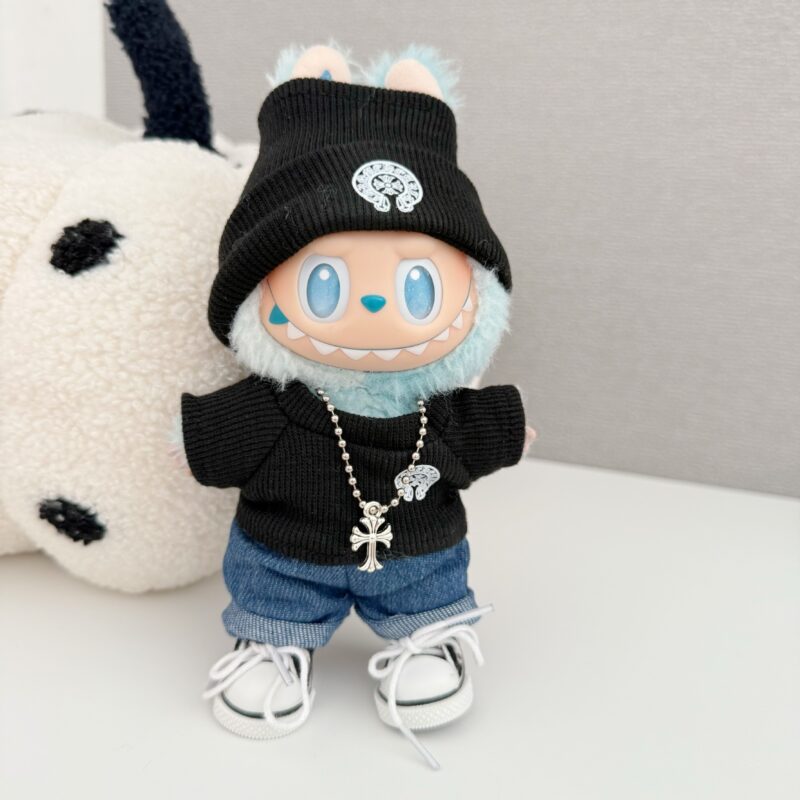 Labubu Designer Punk Casual Outfit Set
