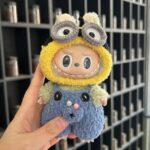 Minion-Inspired Knit Romper for Labubu