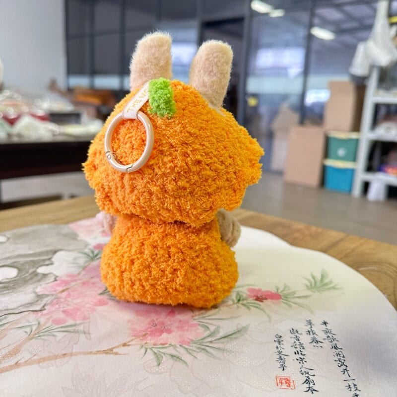 Pumpkin Knit Halloween Outfit for Labubu - Image 2