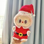 Santa Claus Outfit for 38-40cm Labubu