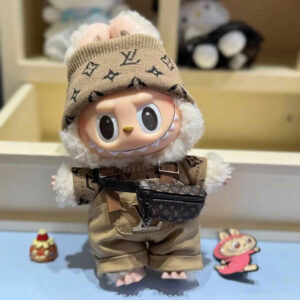 Brown Designer Casual Outfit for Labubu