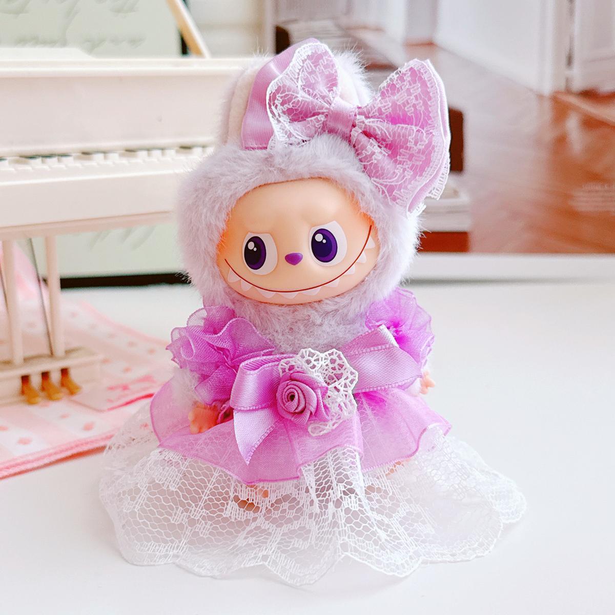 Labubu V4 Floral Tulle Dress Set 3 Labubu V4 Floral Tulle Dress Set - Image 3