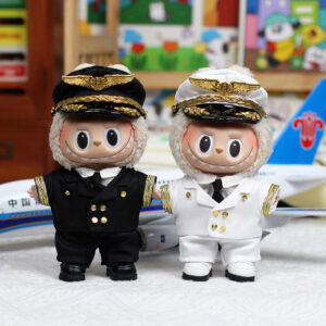 Pilot Captain Outfit Set for Labubu