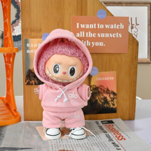 Casual Hoodie Sweat Set for Labubu