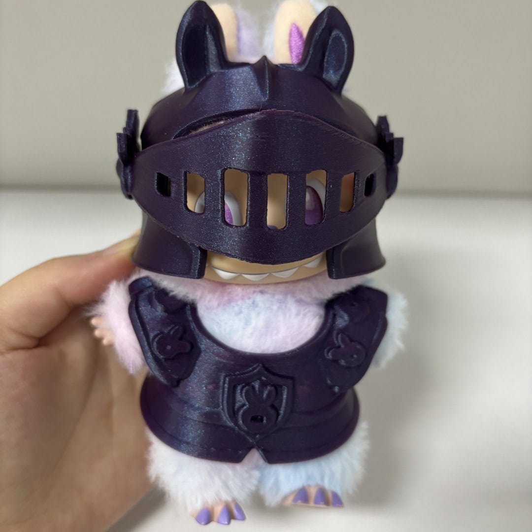 Knight Armor Set for Labubu 2 Knight Armor Set for Labubu - Image 2