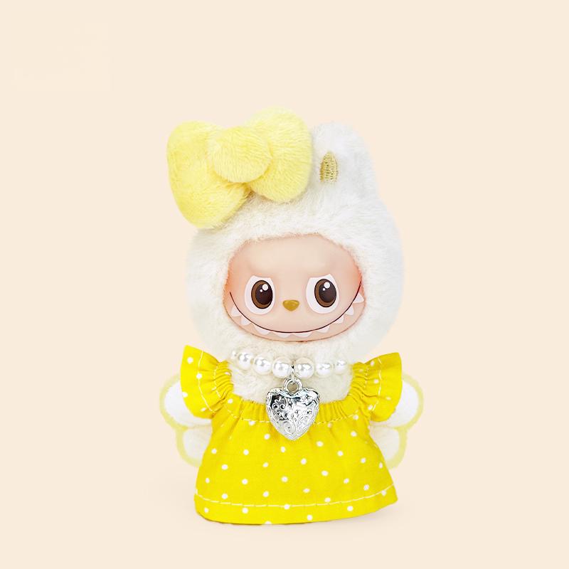 Labubu Polka Dot Bow Dress Set for Labubu V4 3 Labubu Polka Dot Bow Dress Set for Labubu V4 - Image 3