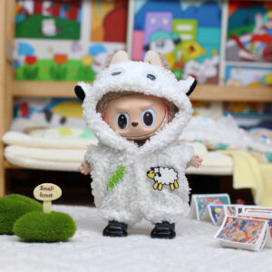 Little Lamb Jumpsuit Set for Labubu