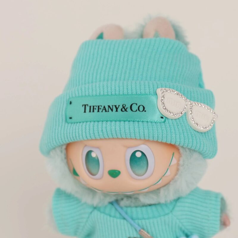 Mint Blue Designer Outfit for Labubu - Image 2