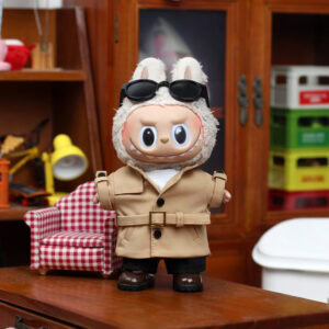 Urban Trench Coat Outfit for Labubu