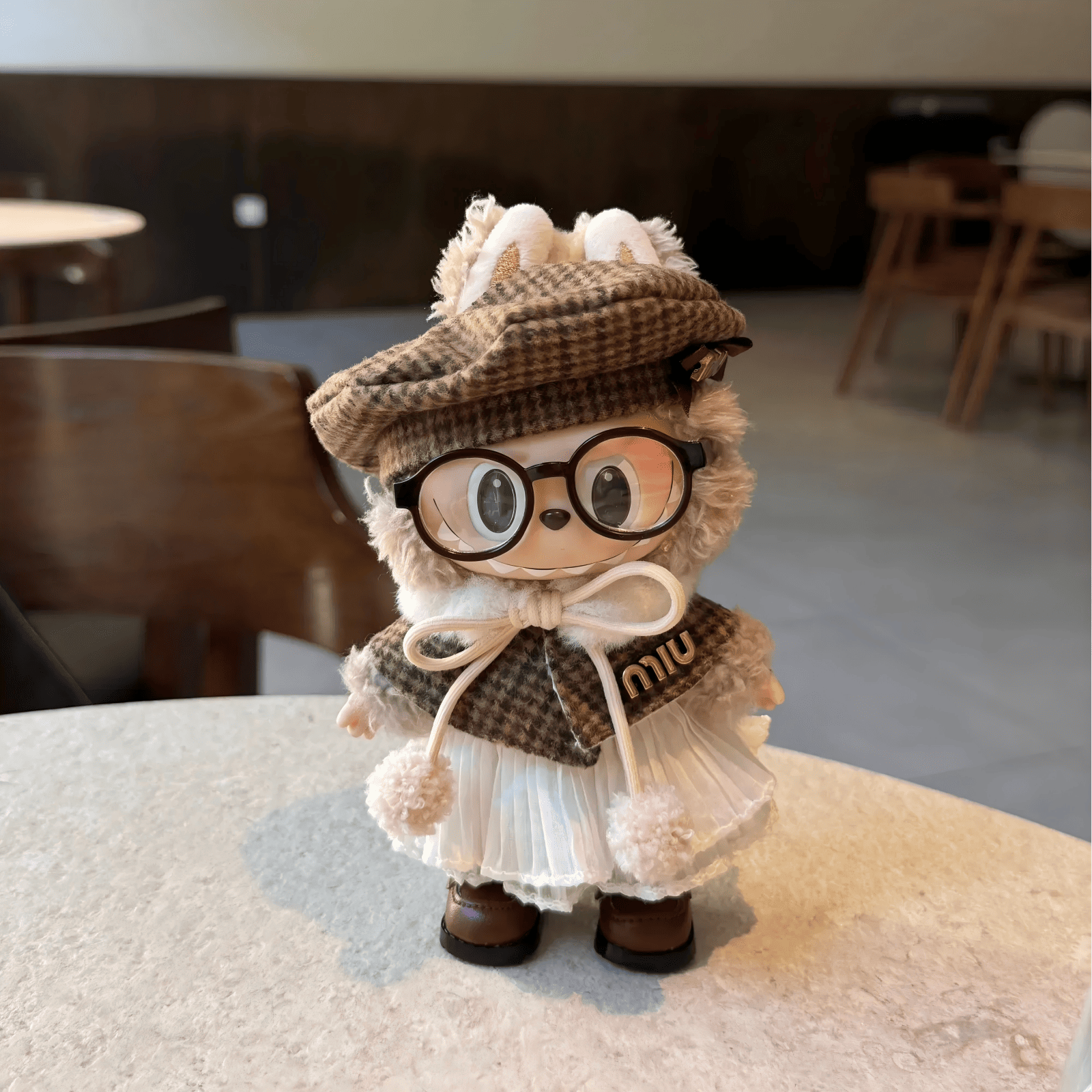 Vintage Academia Outfit for Labubu 1 Vintage Academia Outfit for Labubu