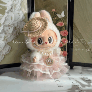 Vintage Lace Dress Set for Labub