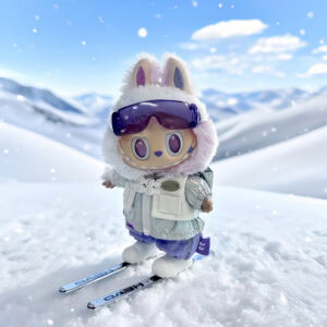 Winter Ski Outfit Set for Labubu