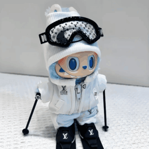 Designer Ski Outfit Set for Labubu